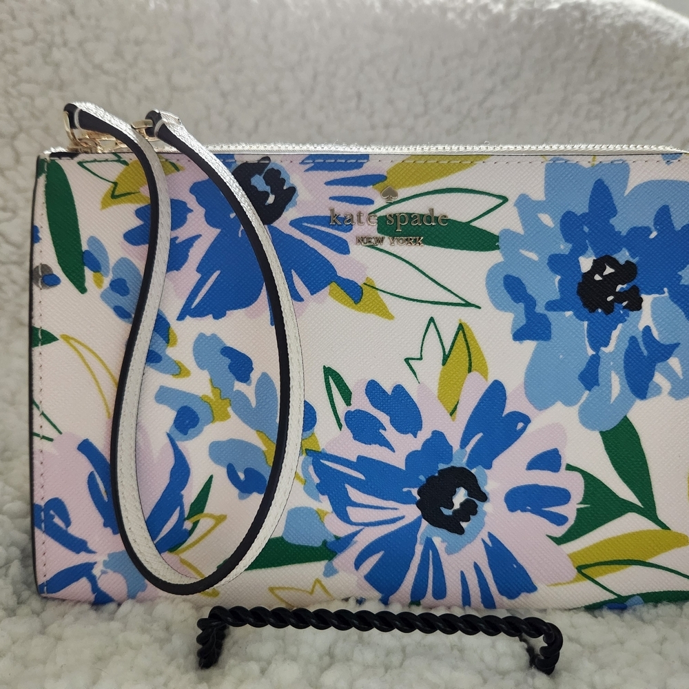 Kate Spade Floral Wristlet -